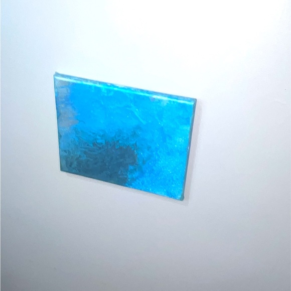 ONE OF A KIND Handmade Abstract on Canvas 8 x 10 Gorgeous Just see photos :) !! - Picture 3 of 13